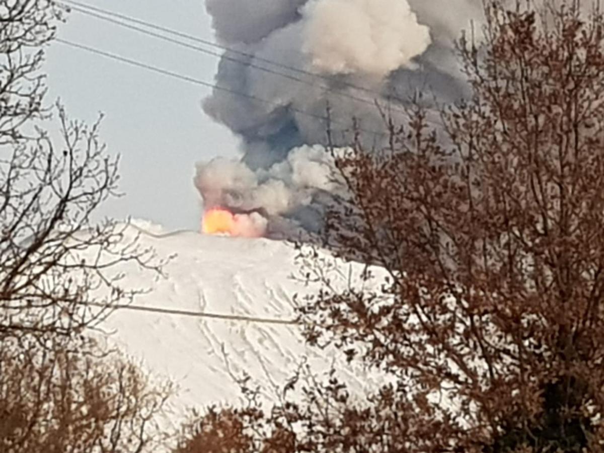Vila Etna, Salvia E Rosmarino Maletto Exteriér fotografie